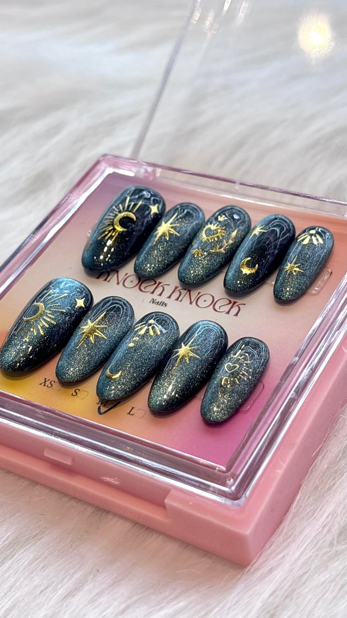 Knock Knock - Lunar Teal