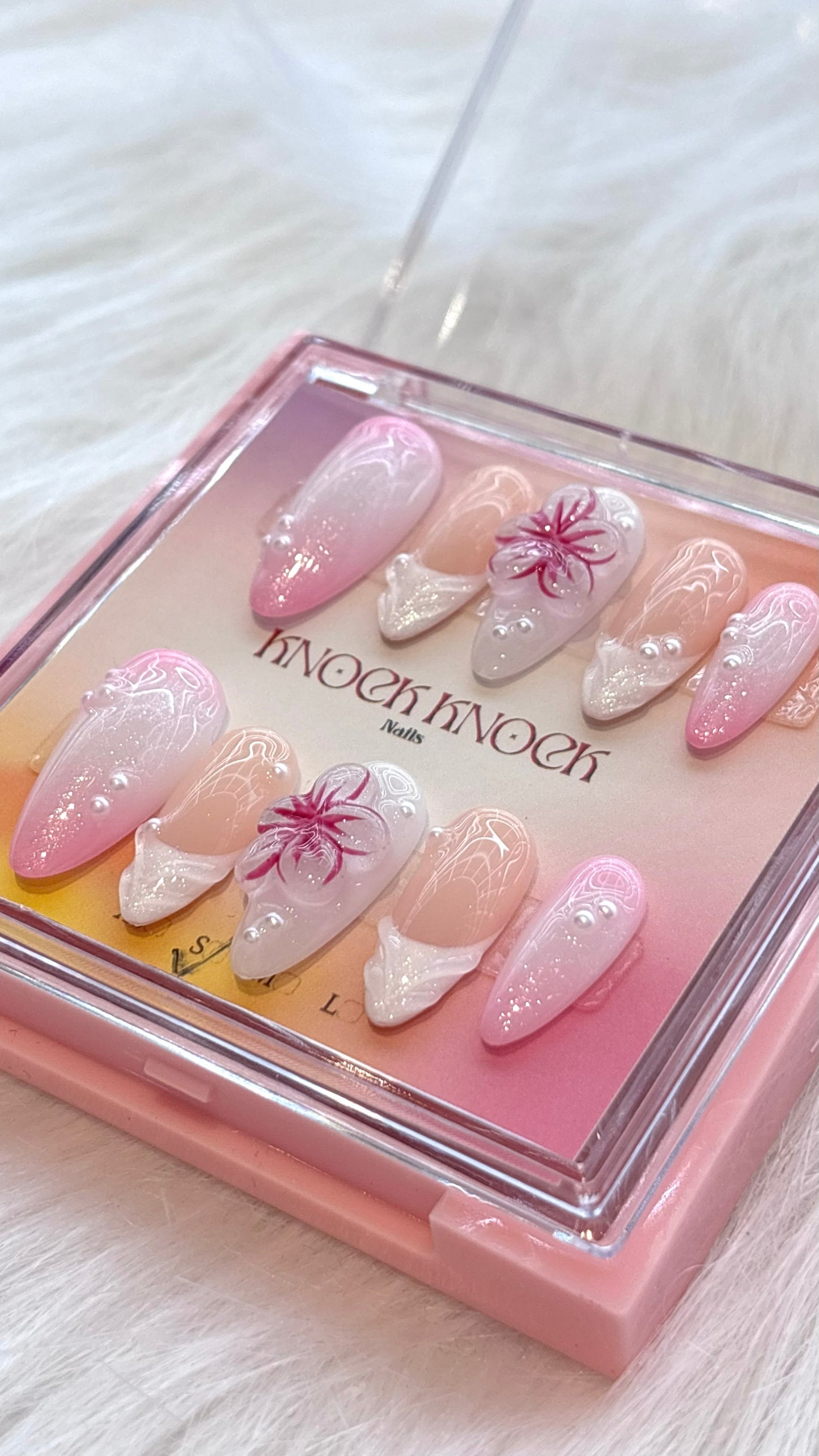Knock Knock - Pink Orchid Glow