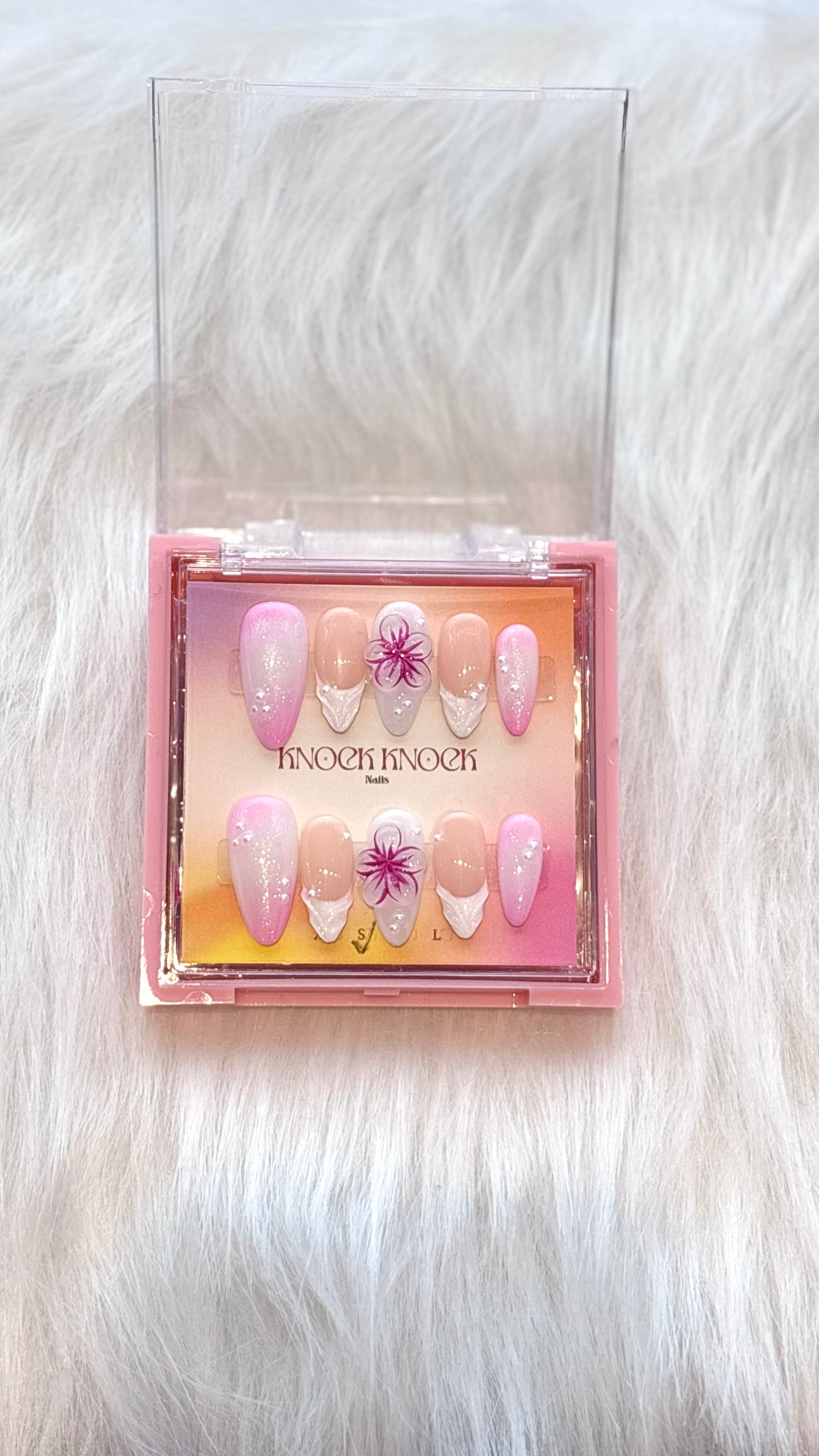 Knock Knock - Pink Orchid Glow